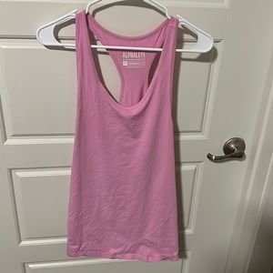 Alphalete pink stringer performance fit size M